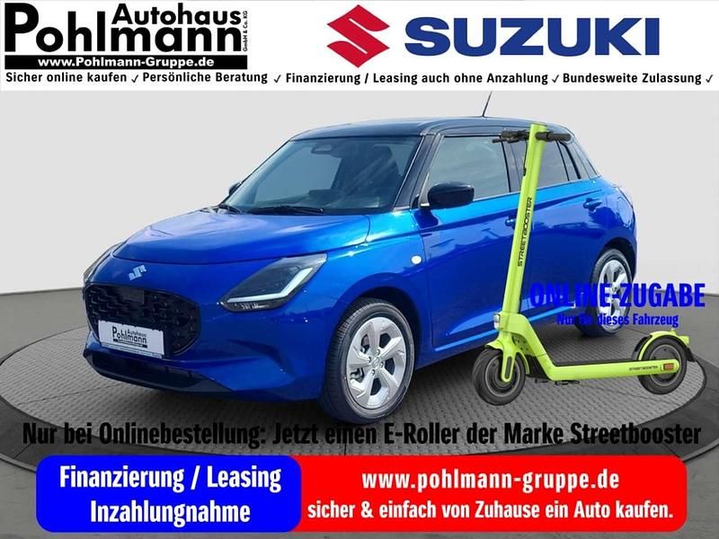 Frontier blue pearl metallic Neu 2025 Suzuki Swift Comfort Limousine | 20.445 € - Bild 1/4