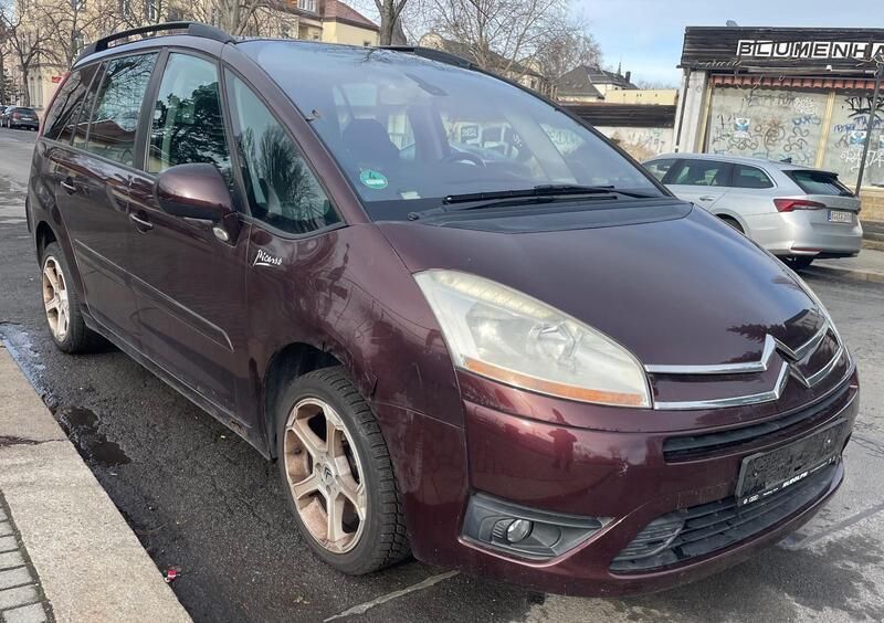 Rot Gebraucht 2008 Citroën C4 Picasso Van / Kleinbus | 1.500 € (Superpreis) - Bild 1/4
