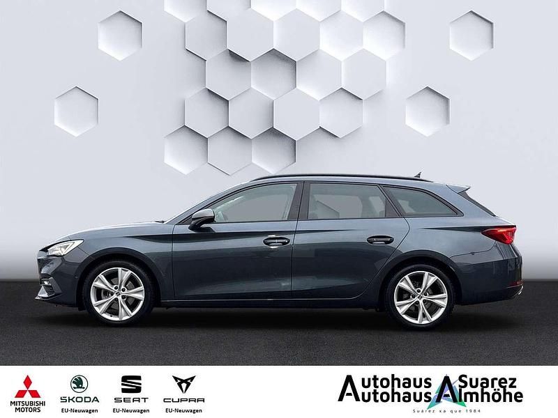 Gebraucht Seat Leon FR 110 PS (80 kW) 2024 Magnetic tech grey (metallic) Kombi