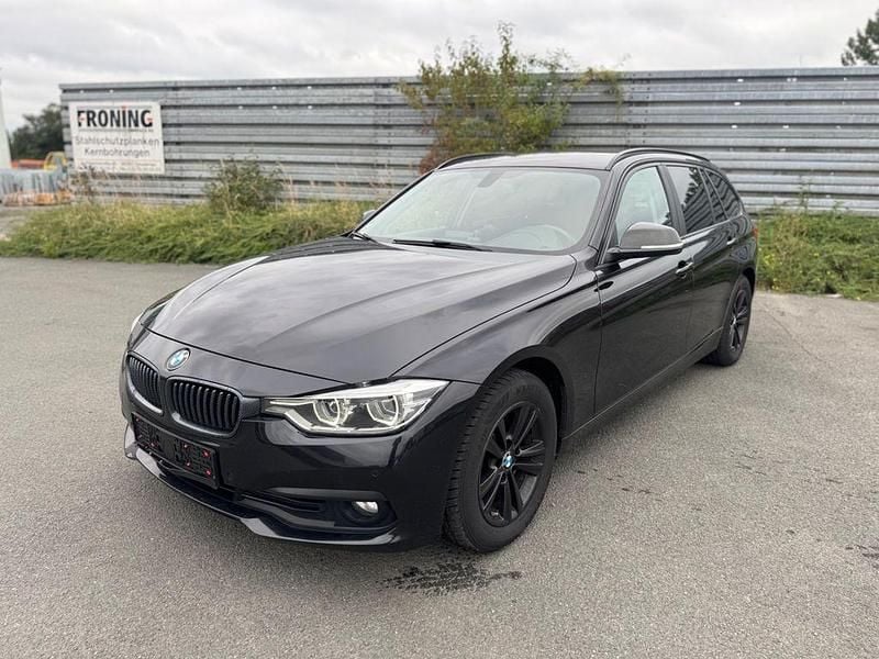 Schwarz Gebraucht 2015 BMW 318 Kombi | 8.300 € (Guter Preis) - Bild 1/4