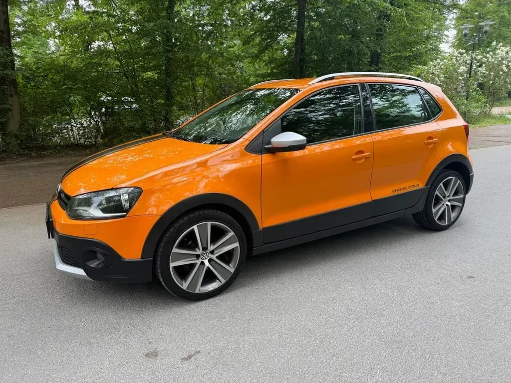 Gebraucht VW Polo Cross 105 PS (77 kW) 2011 Orange Kleinwagen