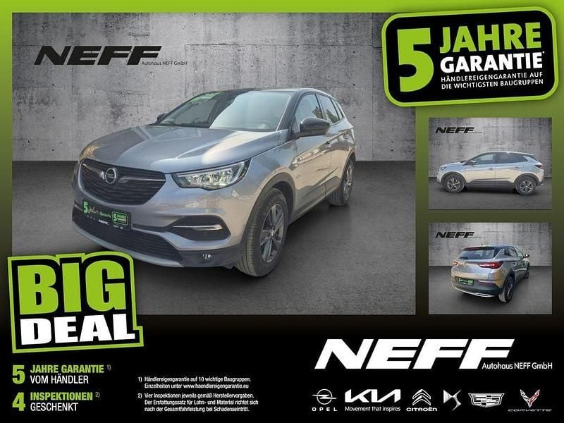 Kontrast grau/quarz silber Gebraucht 2021 Opel Grandland X Design Edition SUV | 19.410 € (Fairer Preis) - Bild 1/4