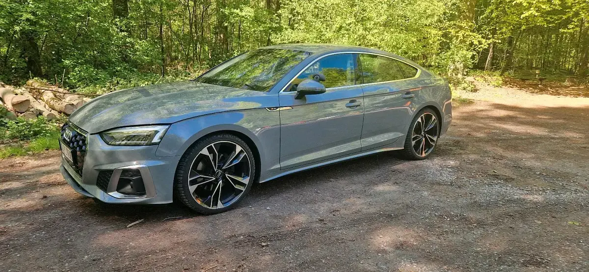 Gebraucht Audi A5 S-Line 2020 Silber Coupé