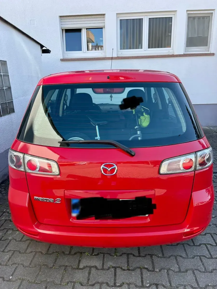 Gebraucht Mazda 2 2007 Rot Kleinwagen