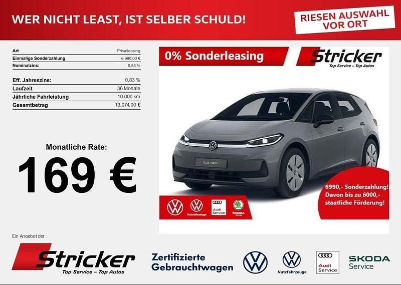 Ny VW ID.3 125 kW (170 HK) 2026 Grå Hatchback