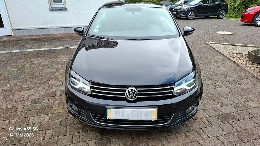 Gebraucht VW Eos 122 PS (89 kW) 2014 Schwarz Cabrio
