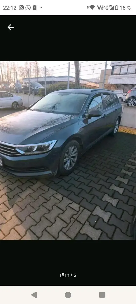 Second-hand VW Passat 150 CP (110 kW) 2018 Gri Berlinǎ