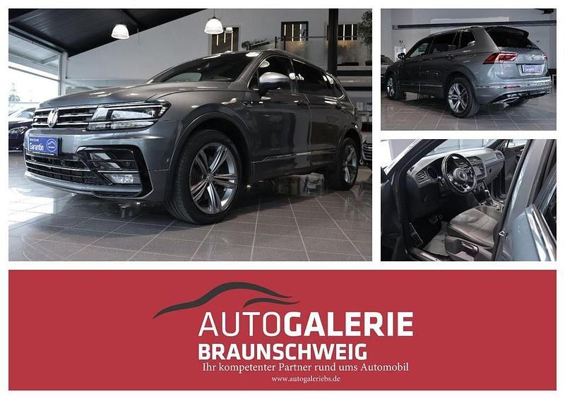 Platinum grey metallic Gebraucht 2019 VW Tiguan Allspace Highline SUV | 29.900 € (Guter Preis) - Bild 1/4