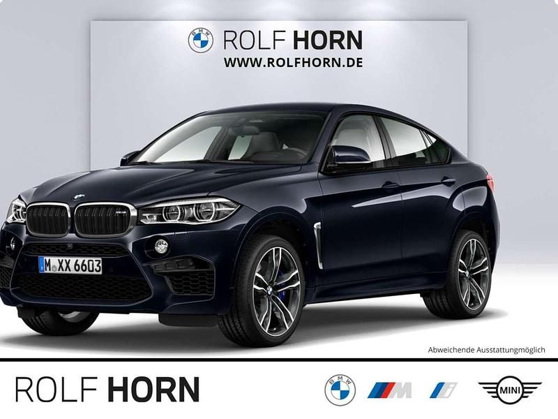 Carbonschwarz metallic Gebraucht 2018 BMW X6 M SUV | 48.840 € (Guter Preis) - Bild 1/4