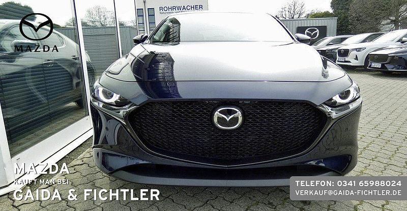 Neu Mazda 3 Exclusive-Line 140 PS (102 kW) 2026 Blau Limousine