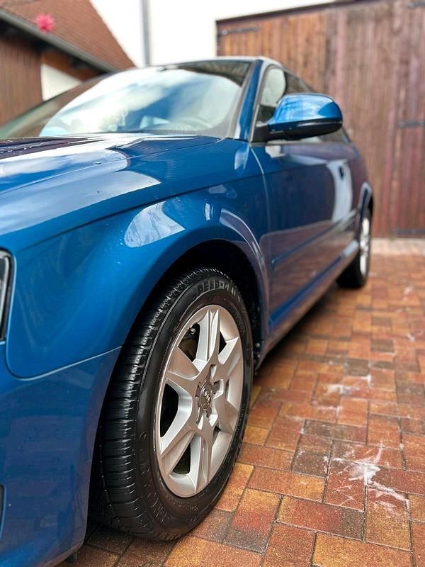 Usata Audi A3 160 CV (117 kW) 2009 Blu Utilitaria