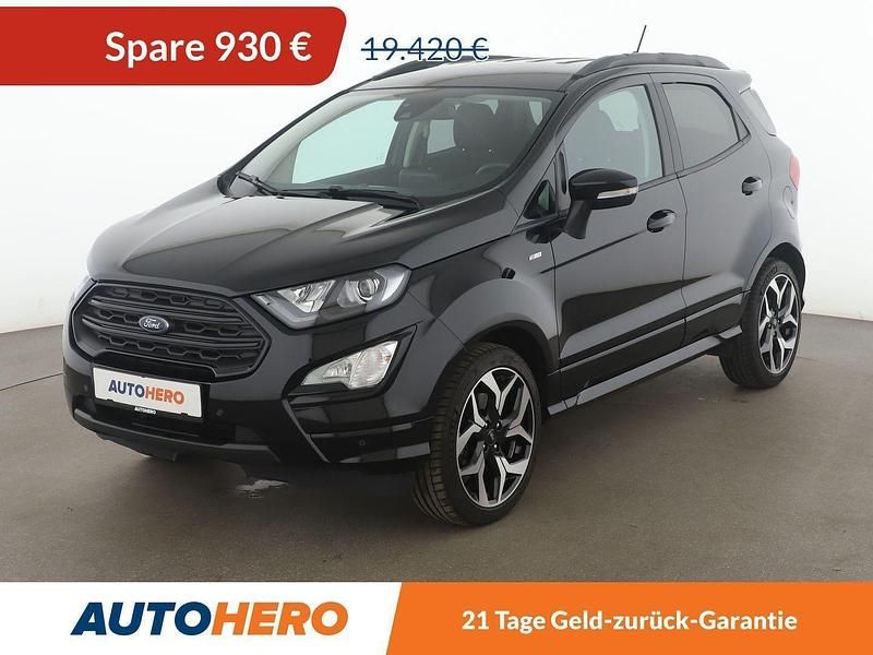 Schwarz Gebraucht 2022 Ford Ecosport ST-Line SUV | 17.980 € (Fairer Preis) - Bild 1/3