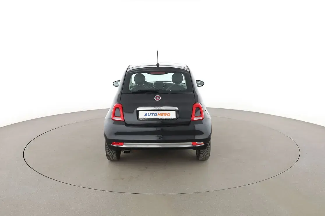 Gebraucht Fiat 500 Lounge 69 PS (50 kW) 2017 Schwarz Limousine