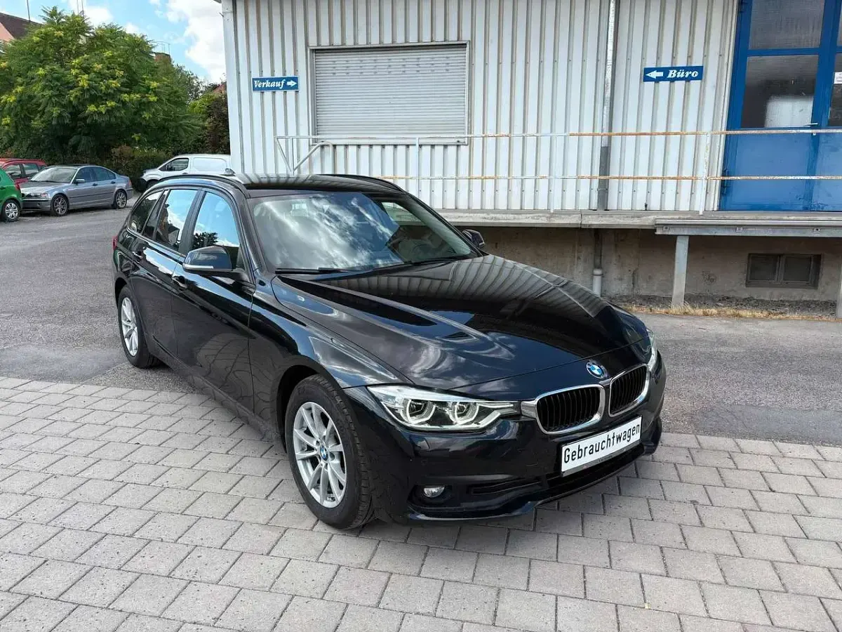 Gebraucht BMW 316 Advantage 116 PS (85 kW) 2018 Schwarz Kombi