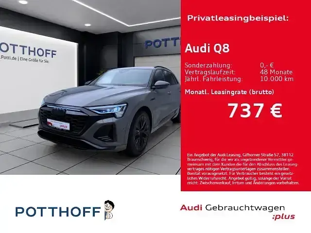 Gebraucht Audi Q8 e-tron S-Line 300 kW (408 PS) 2023 SUV