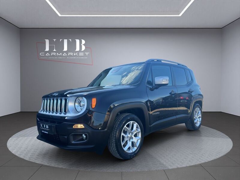 Schwarz Gebraucht 2018 Jeep Renegade Limited SUV | 15.890 € (Etwas zu teuer) - Bild 1/4