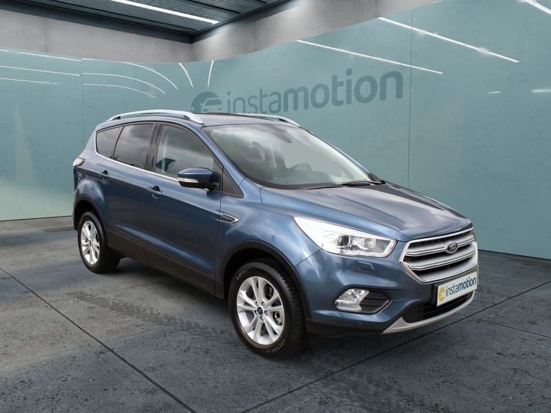 Blau Gebraucht 2020 Ford Kuga Titanium SUV | 21.970 € (Fairer Preis) - Bild 1/4