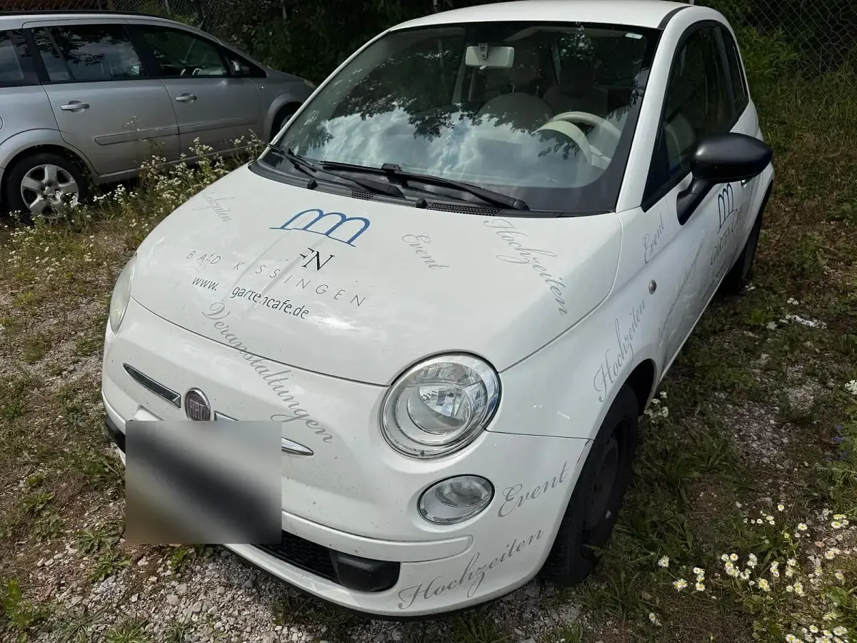 Gebraucht Fiat 500 70 PS (51 kW) 2009 Weiß Cabrio