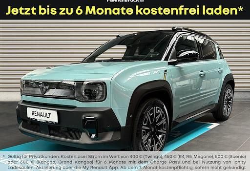 Neu Renault 4 E-Tech Iconic 110 kW (150 PS) 2025 Grün SUV