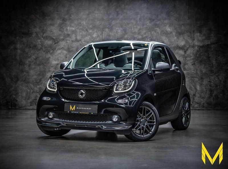 Schwarz Gebraucht 2019 Smart ForTwo Cabrio Brabus Xclusive Cabrio | 33.333 € (Teuer) - Bild 1/4