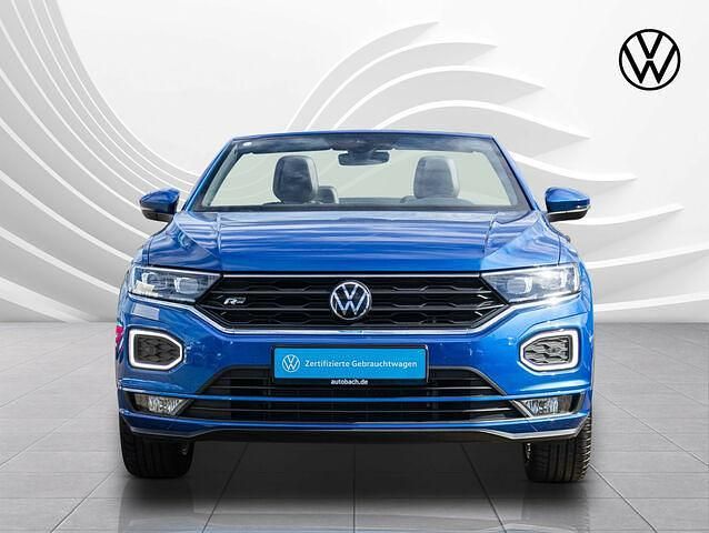 Gebraucht VW T-Roc R-line 150 PS (110 kW) 2022 Blau (ravennablau metallic schwarz) SUV