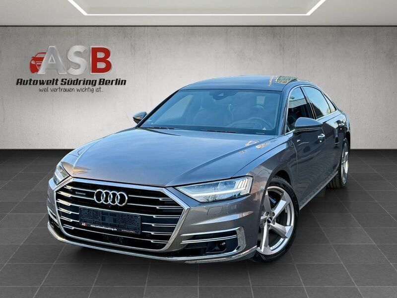 Terragrau metallic Gebraucht 2017 Audi A8 Sport Limousine | 48.499 € (Fairer Preis) - Bild 1/4