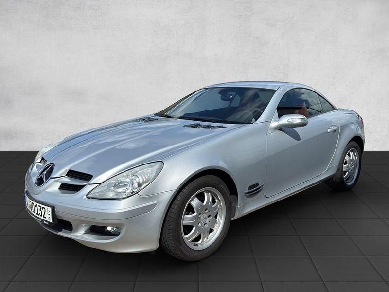 Gebraucht Mercedes SLK200 163 PS (119 kW) 2005 Silber Cabrio