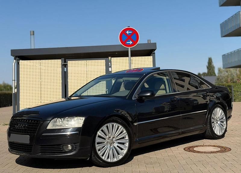 Schwarz Gebraucht 2006 Audi A8L Ambiente Limousine | 5.999 € (Superpreis) - Bild 1/4