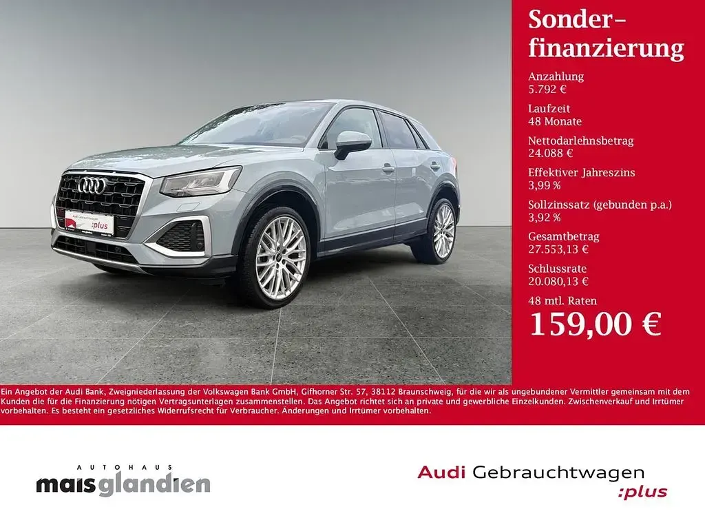 Gebraucht Audi Q2 Advanced 150 PS (110 kW) 2025 Pfeilgrau perleffekt SUV