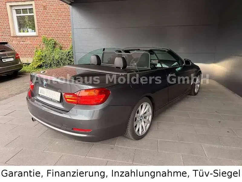 Gebraucht BMW 420 Cabriolet 184 PS (135 kW) 2014 Grau Cabrio