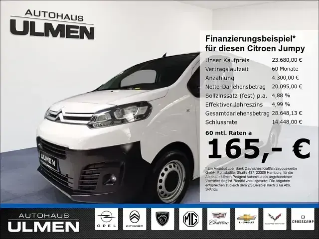 Używany Citroën Jumpy 177 KM (130 kW) 2023 Biały Minivan