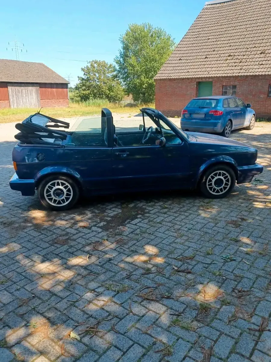 Gebraucht VW Golf Cabriolet 98 PS (72 kW) 1991 Blau Cabrio