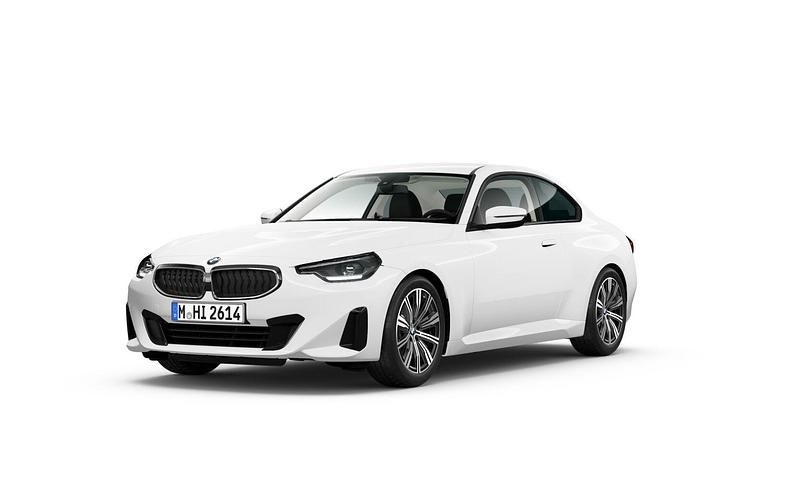 Weiß Gebraucht 2023 BMW 218 Sport Line Coupé | 30.930 € (Fairer Preis) - Bild 1/4