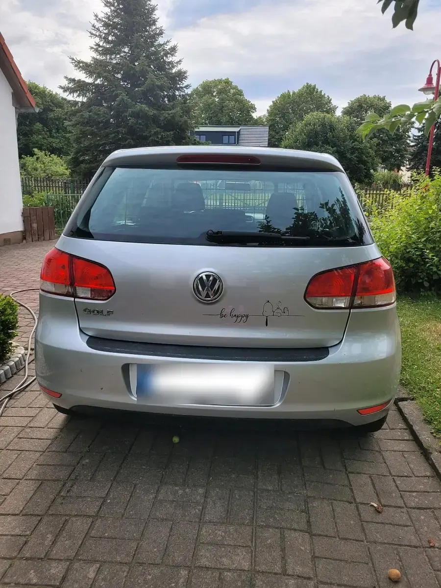 Gebraucht VW Golf VI 80 PS (58 kW) 2010 Silber Kleinwagen