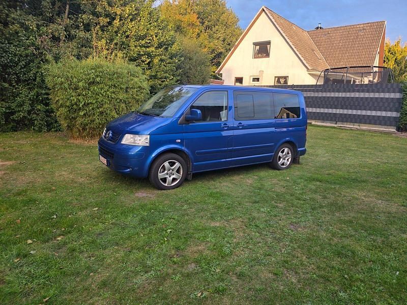 Blau Gebraucht 2008 VW Multivan Highline Van | 10.000 € (Superpreis) - Bild 1/4