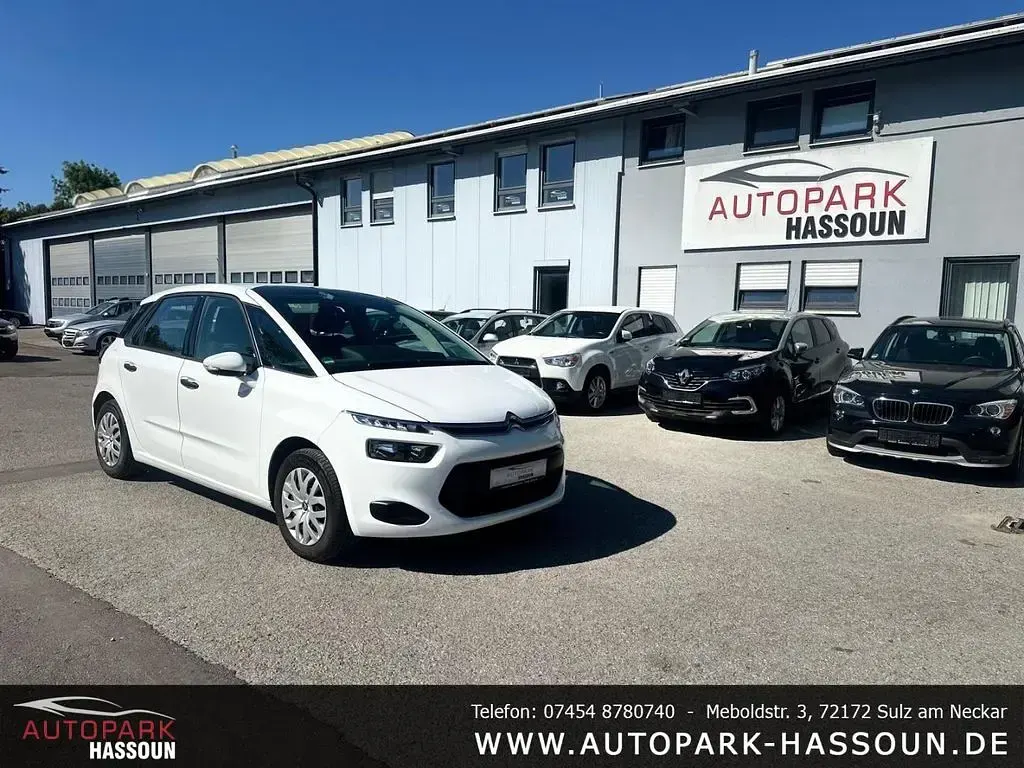 Gebraucht Citroën C4 Picasso Attraction 131 PS (96 kW) 2016 Lack weiss banquise/typ aussen Van / Kleinbus