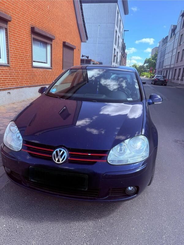 Blau Gebraucht 2007 VW Golf V Kleinwagen | 3.760 € (Fairer Preis) - Bild 1/3