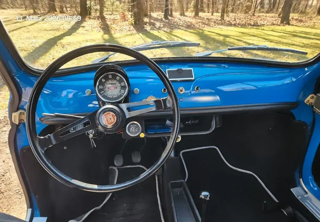 Gebraucht Fiat 500 26 PS (19 kW) 1976 Blau Kleinwagen