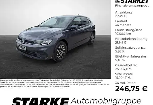Neu VW Polo Life 95 PS (69 kW) 2026 Grau Kleinwagen