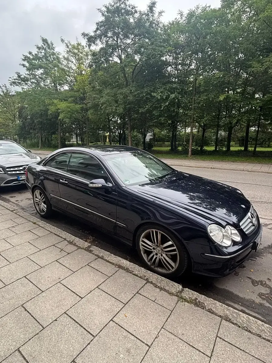 Gebraucht Mercedes CLK200 163 PS (119 kW) 2003 Blau Coupé