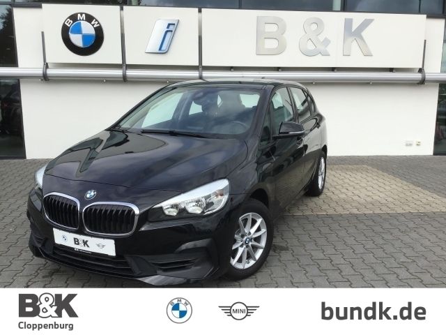 Schwarz Gebraucht 2019 BMW 218 Active Tourer Advantage Van / Kleinbus | 19.750 € (Teuer) - Bild 1/4