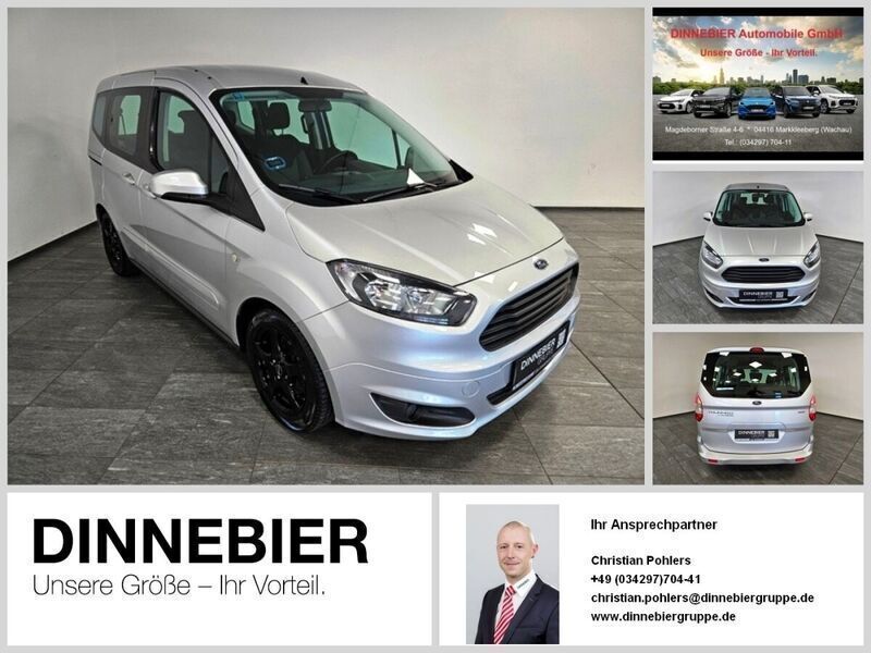 Silber (metallic) Gebraucht 2017 Ford Tourneo Courier Trend Van / Kleinbus | 7.789 € (Guter Preis) - Bild 1/2
