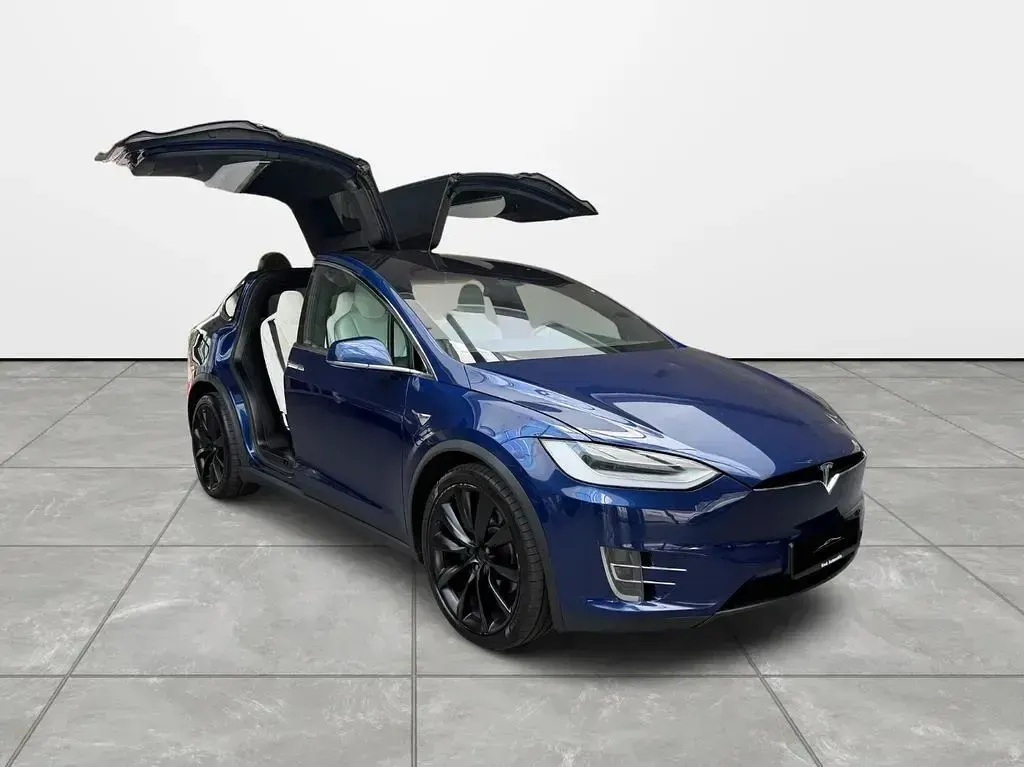 Gebraucht Tesla Model X 311 kW (423 PS) 2017 Blau SUV