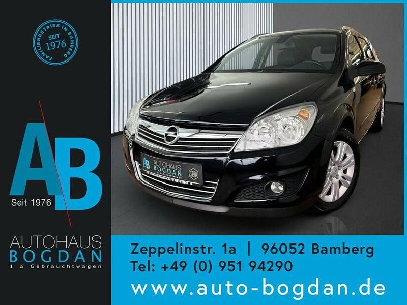 Gebraucht Opel Astra 90 PS (66 kW) 2008 Saphirschwarz mi2 Kombi