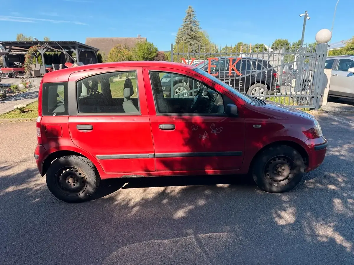Gebraucht Fiat Panda 55 PS (40 kW) 2009 Rot Kleinwagen