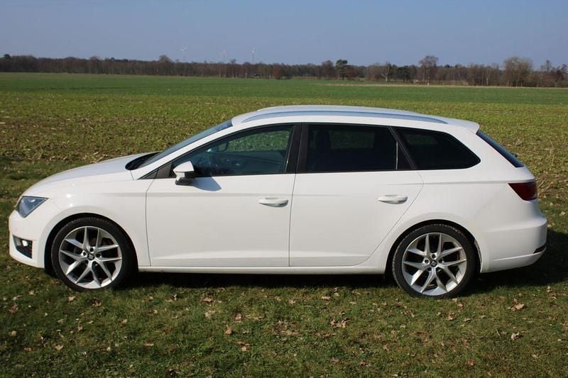 Gebraucht Seat Leon ST FR 125 PS (91 kW) 2014 Weiß Kombi