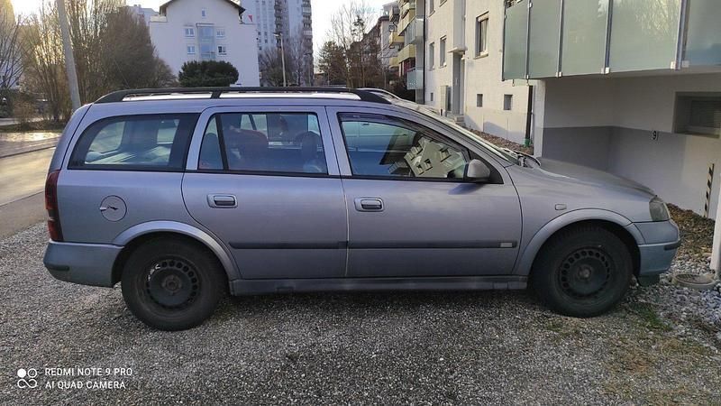 Silber Gebraucht 2004 Opel Astra Kombi | 800 € (Guter Preis) - Bild 1/4