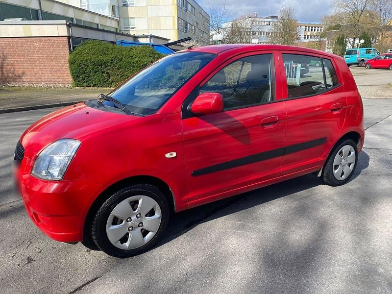Gebraucht Kia Picanto EX 65 PS (47 kW) 2005 Rot Kleinwagen