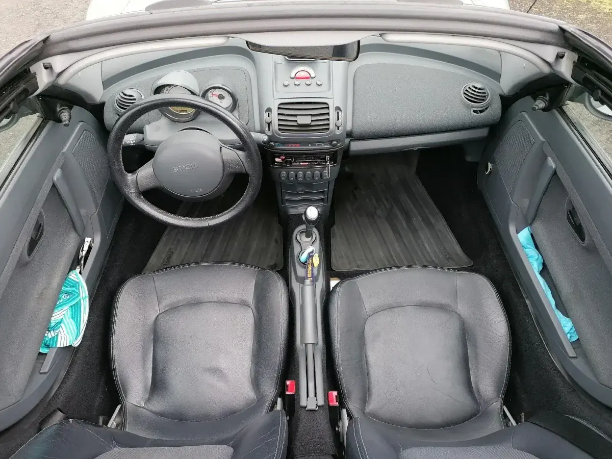 Gebraucht Smart Roadster 82 PS (60 kW) 2003 Silber Cabrio