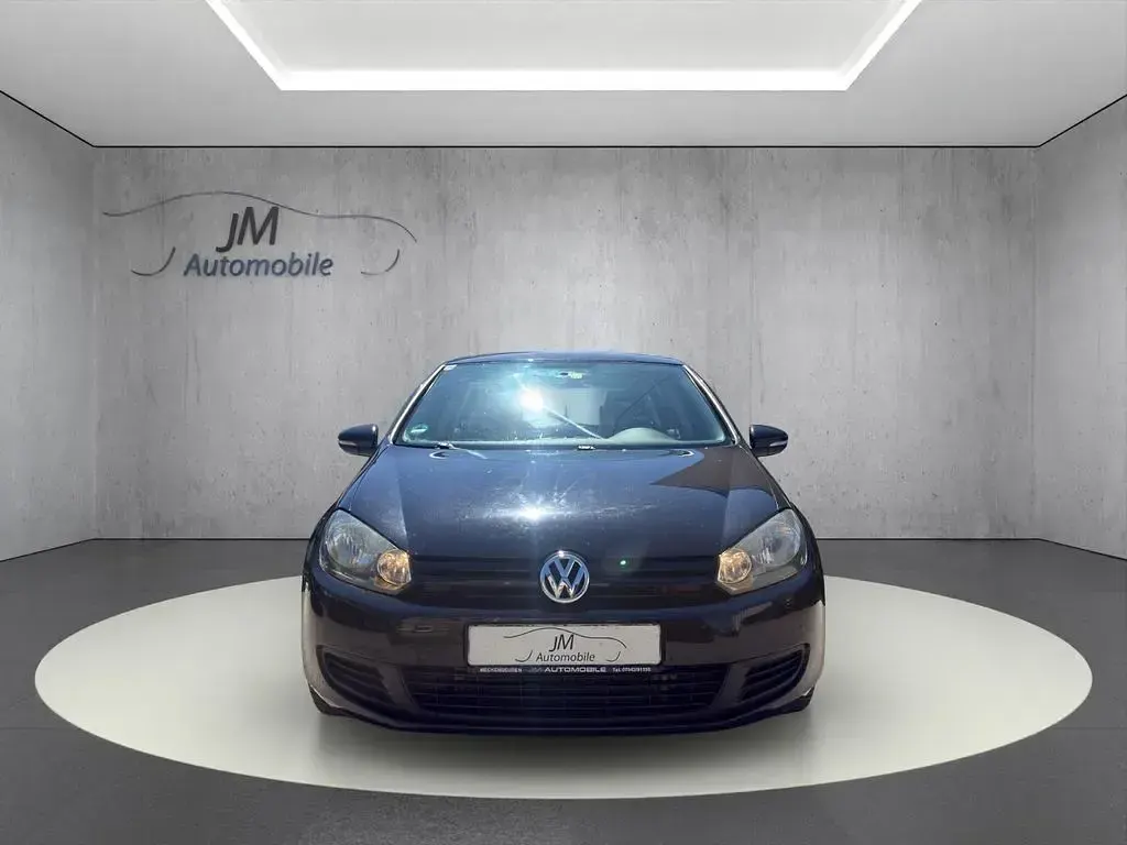 Gebraucht VW Golf VI 90 PS (66 kW) 2010 Schwarz Kleinwagen